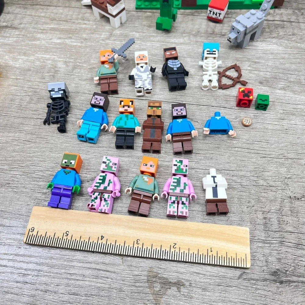 Lego minecraft figures